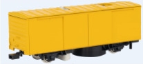 TOMYTEC 977903a - H0 - Schienenreinigungswagen mit Sonderdruck- gelb
